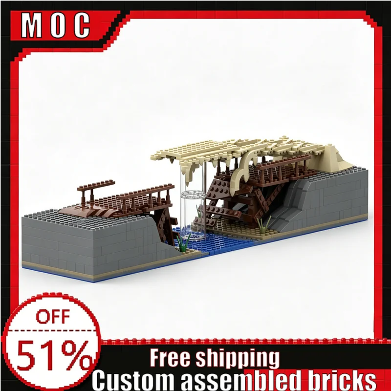 605 Parts New Bridge Jump Scene Building Blocks Bricks Model Boy DIY Assembly Toys Creative Educational Display Collection Gifts
605 Parts New Bridge Jump Scene Building Blocks Bricks Model Boy DIY Assembly Toys Creative Educational Display Collection Gifts