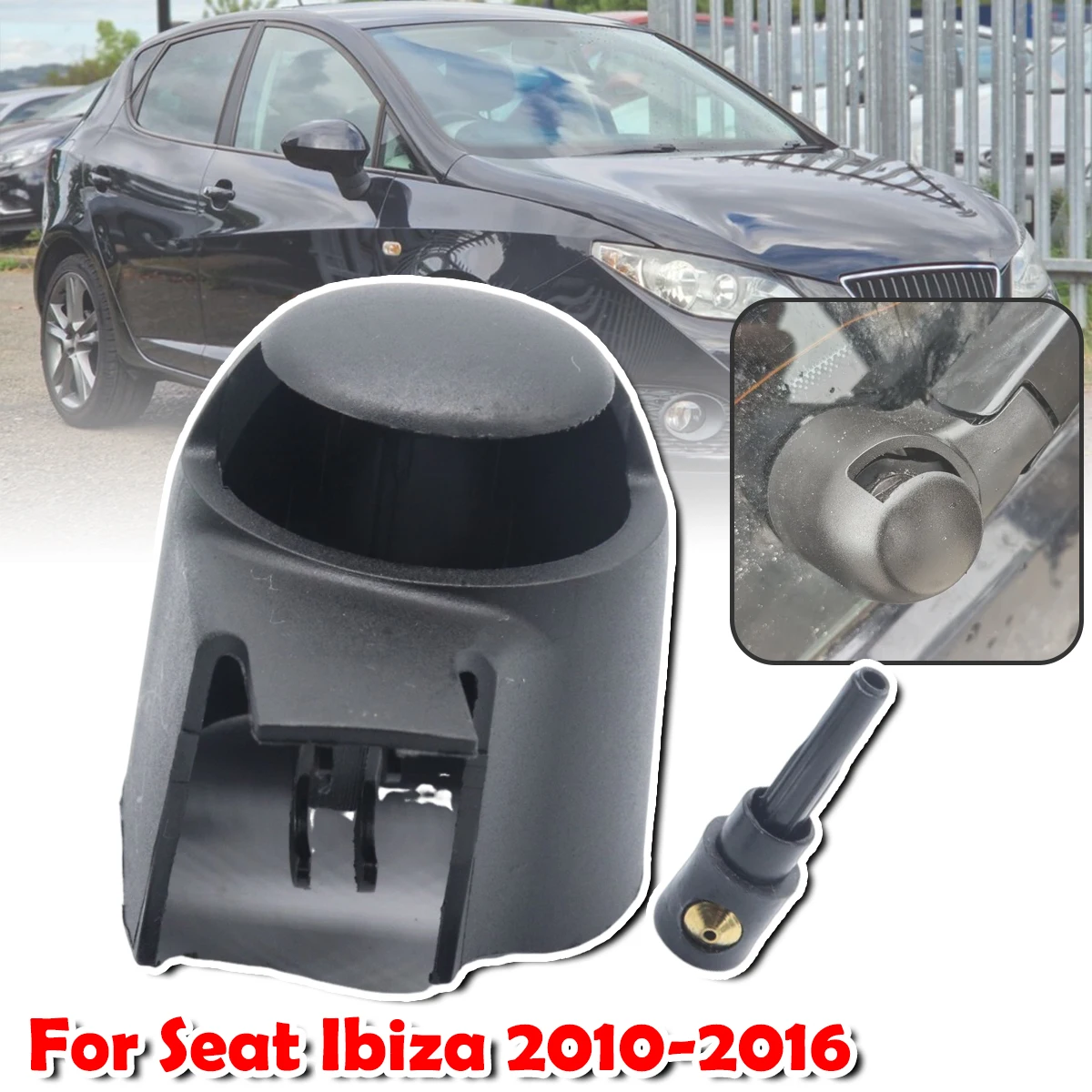 For Seat Ibiza Car Rear Windshield Window Wiper Arm Rocker Bolt Cover Cap Washer Jet Nozzle Accessories 2010 2011 2012 2013-2016
For Seat Ibiza Car Rear Windshield Window Wiper Arm Rocker Bolt Cover Cap Washer Jet Nozzle Accessories 2010 2011 2012 2013-2016