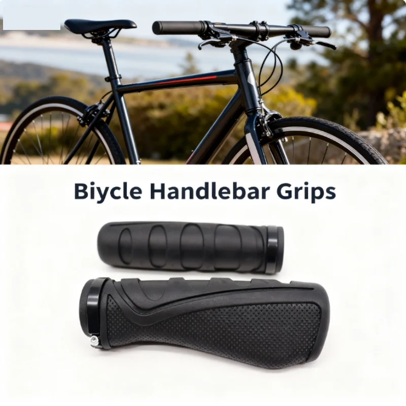 1pair Bicycle Handlebar Grip Ergonomic Mountain Bike Handlebar Grip Lock Anti Slip Handlebar Cover Single Ring Bike Accessory
1pair Bicycle Handlebar Grip Ergonomic Mountain Bike Handlebar Grip Lock Anti Slip Handlebar Cover Single Ring Bike Accessory