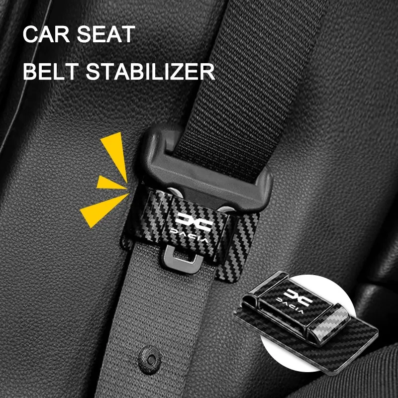 New Carbon Fiber Car Seat Belt Retention Limiters Interior For Dacia Duster Logan Sandero Jogger Spring Stepway Dokker Lodgy MCV
New Carbon Fiber Car Seat Belt Retention Limiters Interior For Dacia Duster Logan Sandero Jogger Spring Stepway Dokker Lodgy MCV