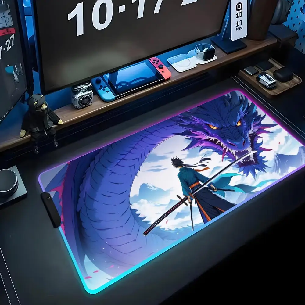 Game Dragon Boy Pattern Mouse Pad RGB Gaming Mousepad Big LED Pad PC Desk Mat Luminous Mouse Pad Large Keyboard Mats Table Rug W
Game Dragon Boy Pattern Mouse Pad RGB Gaming Mousepad Big LED Pad PC Desk Mat Luminous Mouse Pad Large Keyboard Mats Table Rug W