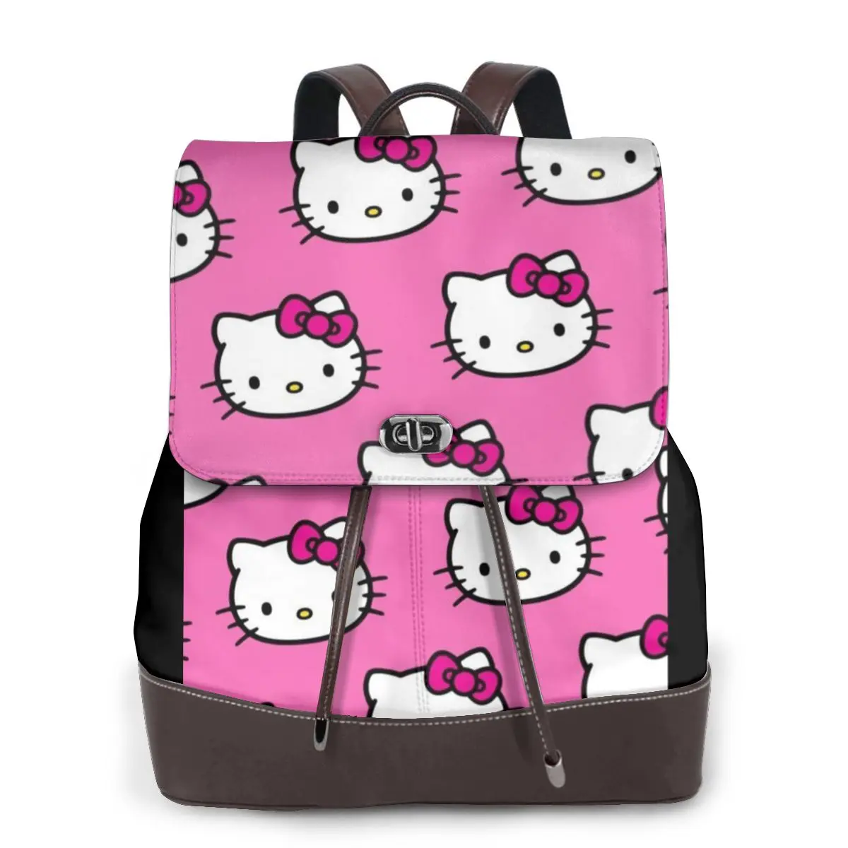 Новый женский многофункциональный рюкзак Sanrio Hello Kitty, повседневная кожаная школьная сумка для девочек, модная дорожная сумка на плечо
Новый женский многофункциональный рюкзак Sanrio Hello Kitty, повседневная кожаная школьная сумка для девочек, модная дорожная сумка на плечо