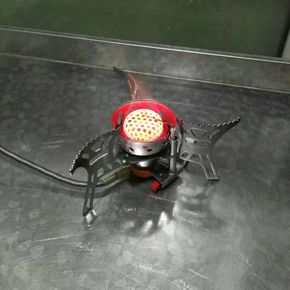 1Pcs Windproof Camp Stove Durable Portable Camping Gas Stove with Heat Resistance Outdoor Cooking Burner for Hiking
1Pcs Windproof Camp Stove Durable Portable Camping Gas Stove with Heat Resistance Outdoor Cooking Burner for Hiking