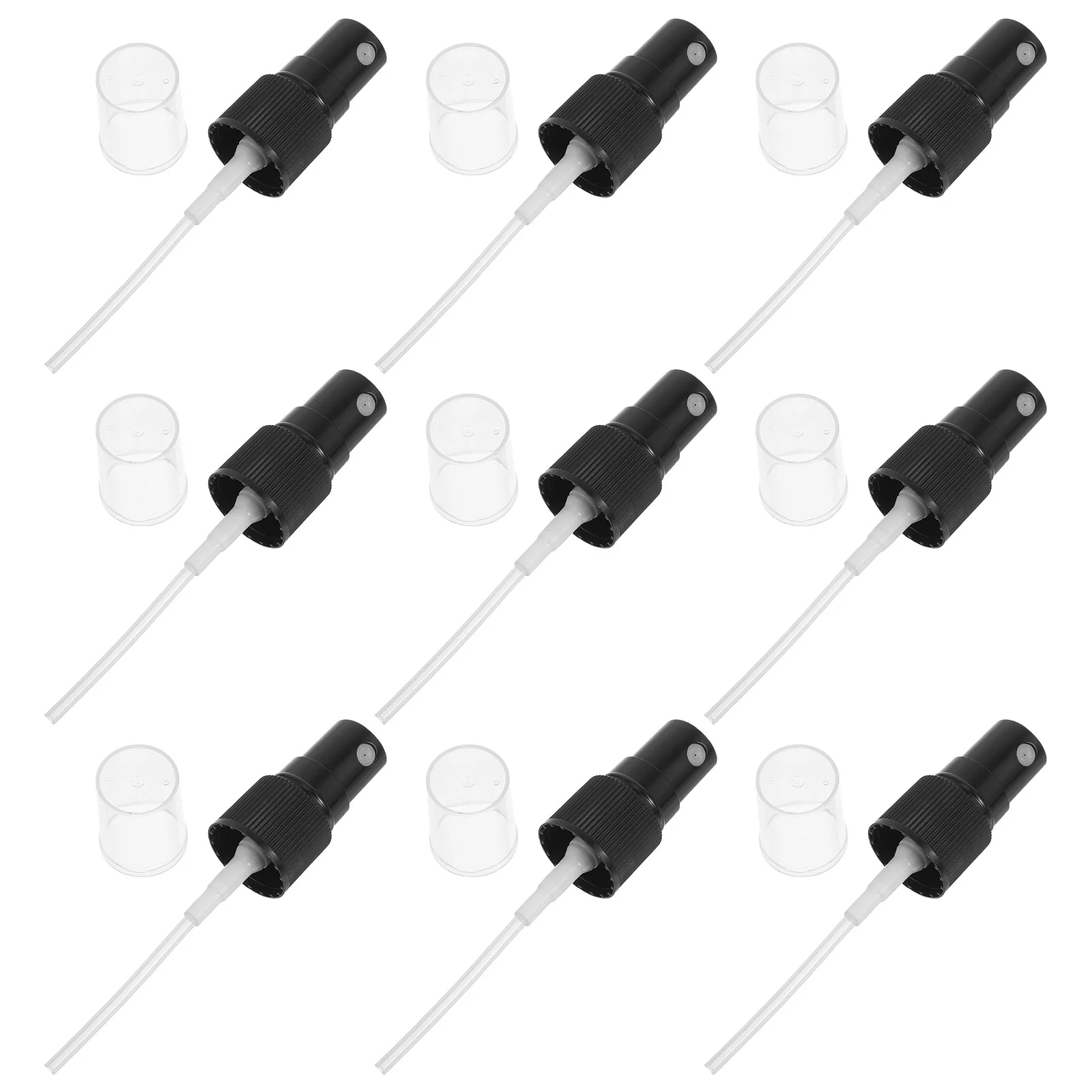 20 Pcs Spray Head Replacement Bottle Pumps Makeup Caps Bottles for Essential Oils Dispenser
20 Pcs Spray Head Replacement Bottle Pumps Makeup Caps Bottles for Essential Oils Dispenser