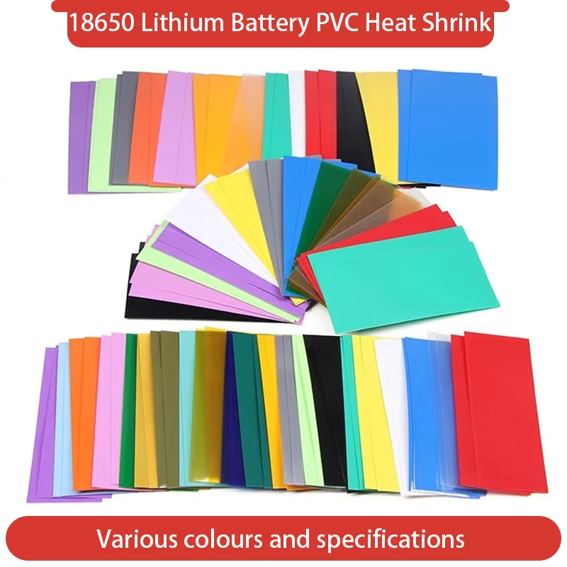 18650 Lithium Battery PVC Heat Shrink Wrap Pre-cut Insulated Wrapping Sleeving Shrinkable Heat-shrink Tubing Battery Film Case
18650 Lithium Battery PVC Heat Shrink Wrap Pre-cut Insulated Wrapping Sleeving Shrinkable Heat-shrink Tubing Battery Film Case
