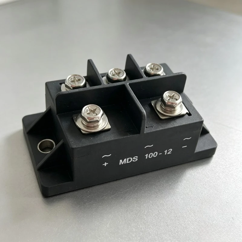 MDS60-16 MDS100-12 Three Phase Full Bridge Rectifier Module 75A for Generator Industrial Power Supply
MDS60-16 MDS100-12 Three Phase Full Bridge Rectifier Module 75A for Generator Industrial Power Supply