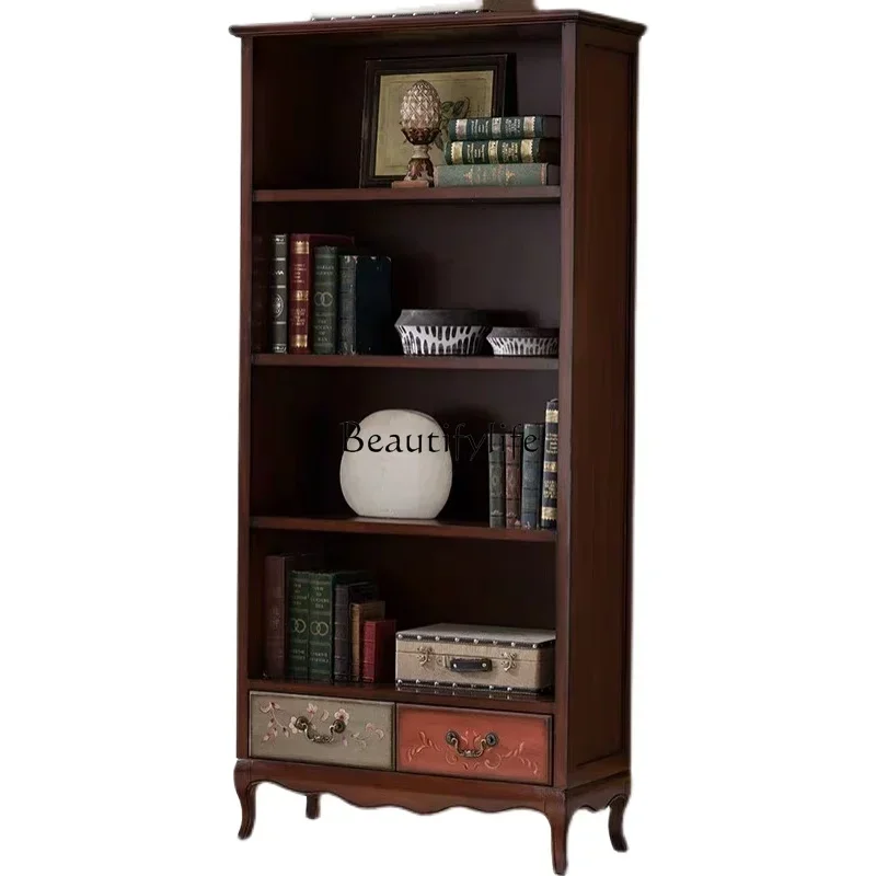 1PJ12PJ12American bookcase living room multi-functional partition decorative cabinet multi-layer floor rack
1PJ12PJ12American bookcase living room multi-functional partition decorative cabinet multi-layer floor rack