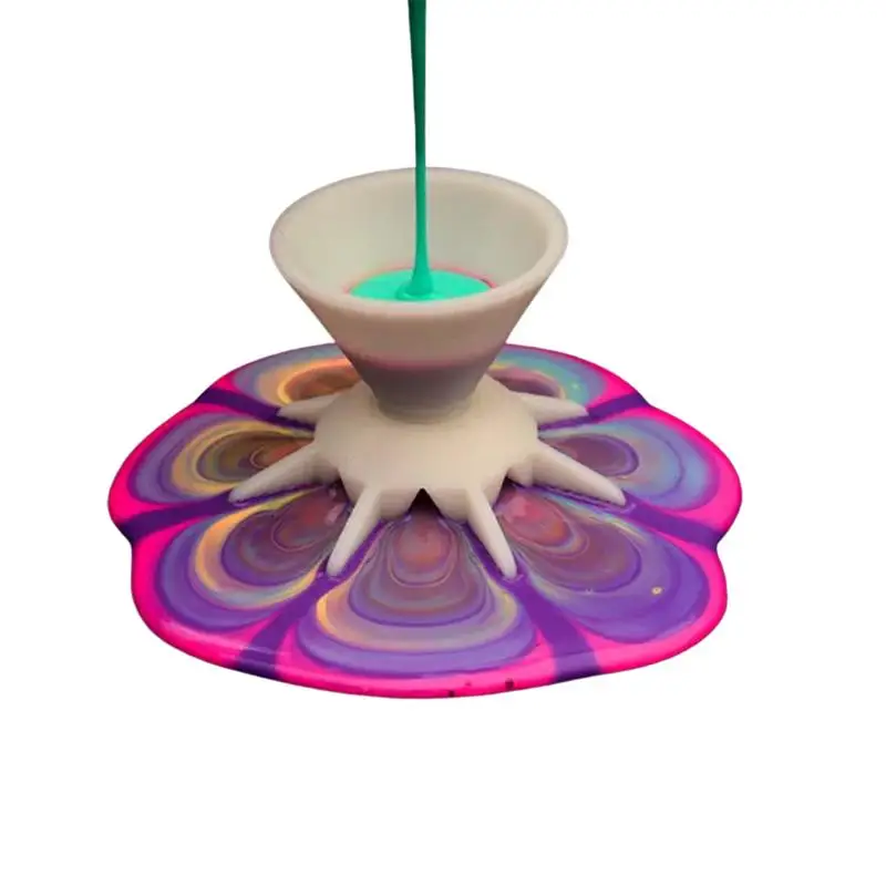 Acrylic Paint Pouring Split Cup Mini 7-Leg Funnel Split Cup Pouring Paint Flower Split Art Cup For DIY Making Pour Painting
Acrylic Paint Pouring Split Cup Mini 7-Leg Funnel Split Cup Pouring Paint Flower Split Art Cup For DIY Making Pour Painting