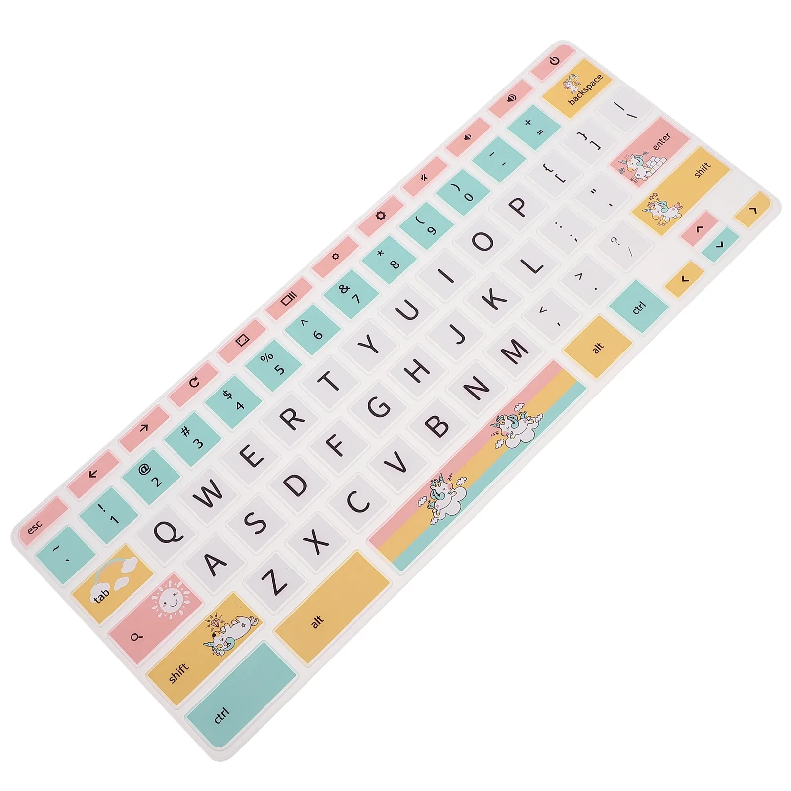 Keyboard Protector Cartoon Unicorn Laptop Skin 11.6 Inch G3 G4 Thin Soft Dustproof Silent Keyboard Membrane Cover
Keyboard Protector Cartoon Unicorn Laptop Skin 11.6 Inch G3 G4 Thin Soft Dustproof Silent Keyboard Membrane Cover
