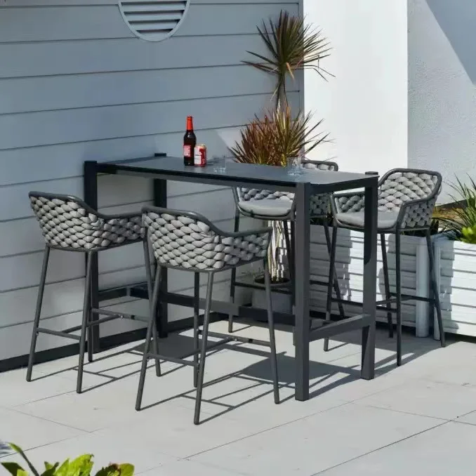 Outdoor tables and chairs rattan bar chairs high stool outdoor villa open-air B & B garden leisure stool bar chair
Outdoor tables and chairs rattan bar chairs high stool outdoor villa open-air B & B garden leisure stool bar chair