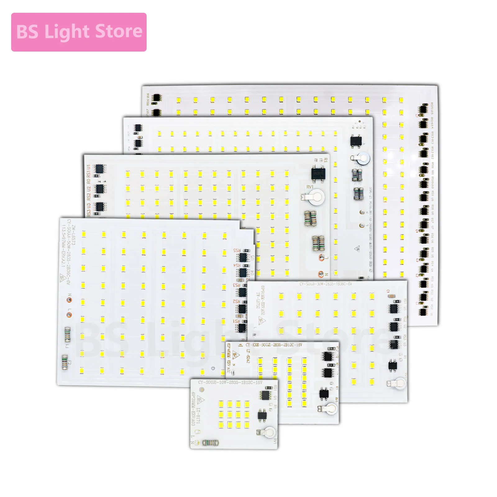 1pcs smd led 2835 chip led 220V matrix Super power 100W 50W 30W 20W 10W for DIY spotlight Floodlight Led module replacement Lamp
1pcs smd led 2835 chip led 220V matrix Super power 100W 50W 30W 20W 10W for DIY spotlight Floodlight Led module replacement Lamp