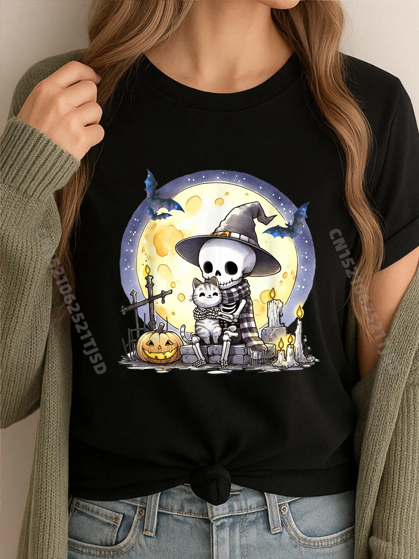 Брендовая футболка для Хэллоуина, роскошная футболка в большом и высоком готическом стиле
Брендовая футболка для Хэллоуина, роскошная футболка в большом и высоком готическом стиле