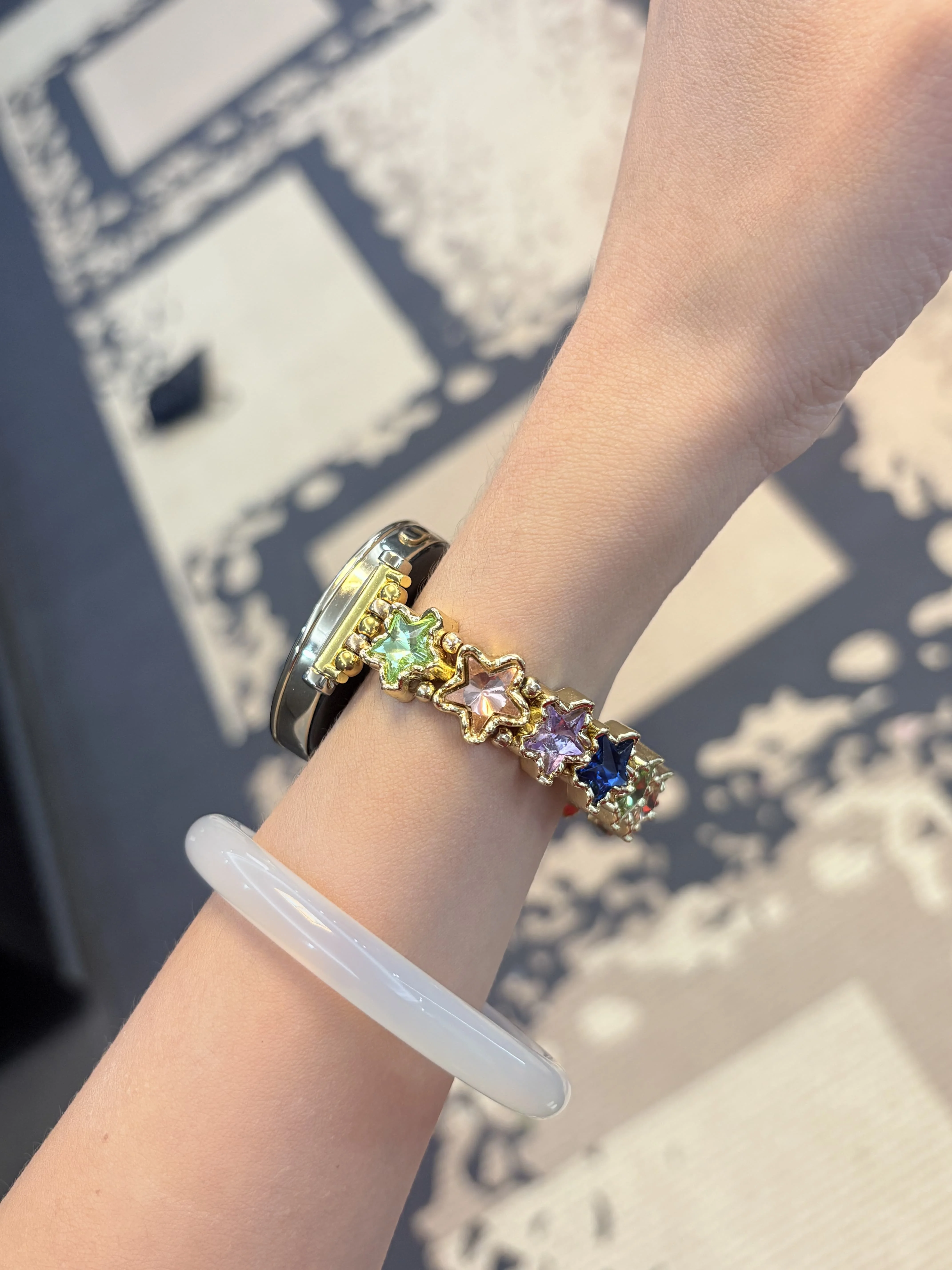 22mm/20mm/18mm Color Diamond Metal Chain Fashion Strap for Huawei GT5/GT5 Pro/GT4/GT2/3/4
22mm/20mm/18mm Color Diamond Metal Chain Fashion Strap for Huawei GT5/GT5 Pro/GT4/GT2/3/4