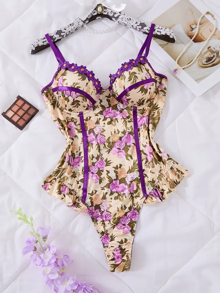 Comfortabele, meerkleurige onesie m