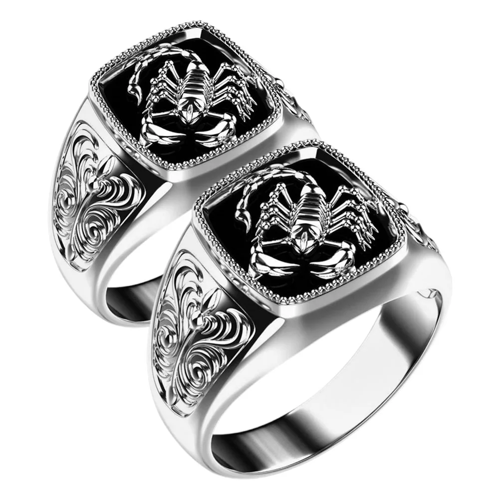 2 Pcs for Men Finger Mens Jewelry Fashion Knuckle Rings For Men Anniversary Scorpion Rings For Women Gifts
2 Pcs for Men Finger Mens Jewelry Fashion Knuckle Rings For Men Anniversary Scorpion Rings For Women Gifts