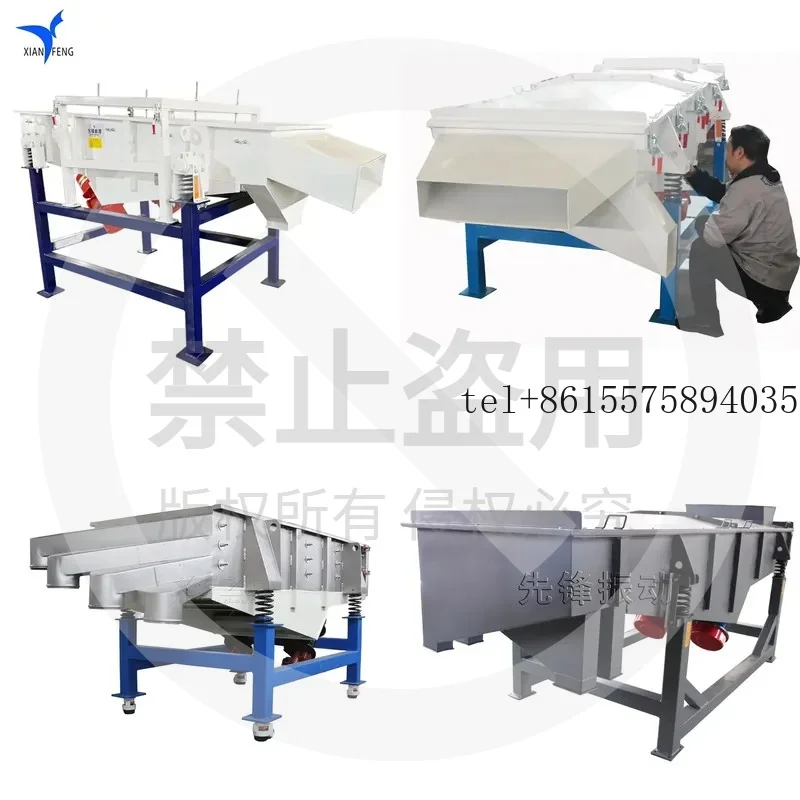 Hot Industrial Linear Vibrating Sieve for Food Powder Screening New Condition Steel Machine for Sesame Seed Food Processing
Hot Industrial Linear Vibrating Sieve for Food Powder Screening New Condition Steel Machine for Sesame Seed Food Processing