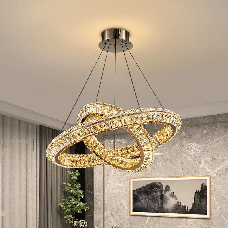 Light Luxury Led Crystal Chandelier Living Room Lamp Simple Atmosphere Restaurant Bedroom Lamps Home Indoor Decor Lighting Lamps
Light Luxury Led Crystal Chandelier Living Room Lamp Simple Atmosphere Restaurant Bedroom Lamps Home Indoor Decor Lighting Lamps