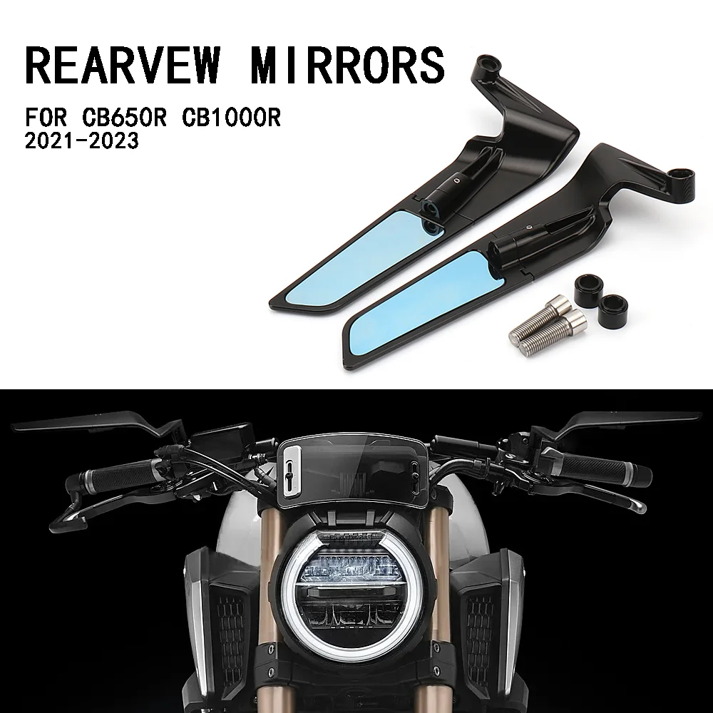 Universal CNC Aluminum 360° Adjustable Rear View Mirror For Honda CB650R CB 650 Motorcycle Rearview Mirrors 2021 2022 2023
Universal CNC Aluminum 360° Adjustable Rear View Mirror For Honda CB650R CB 650 Motorcycle Rearview Mirrors 2021 2022 2023