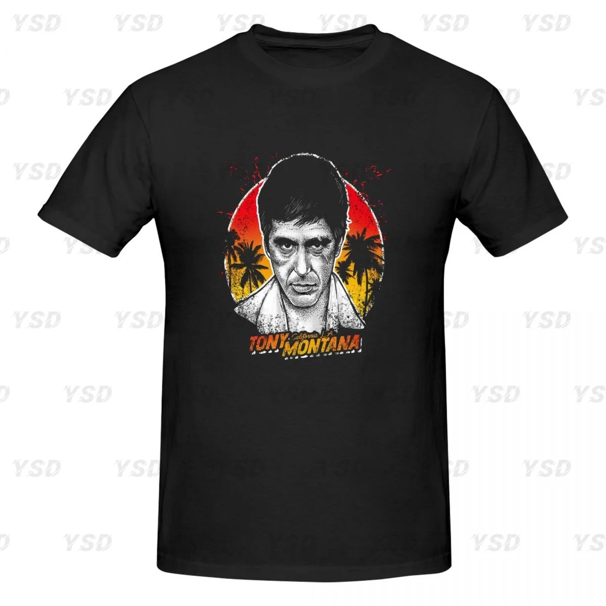 Movie Scarface Tony Montana Graphics Men's tight fitting sports T-shirt, Breathable,Oversized T shirt
Movie Scarface Tony Montana Graphics Men's tight fitting sports T-shirt, Breathable,Oversized T shirt
