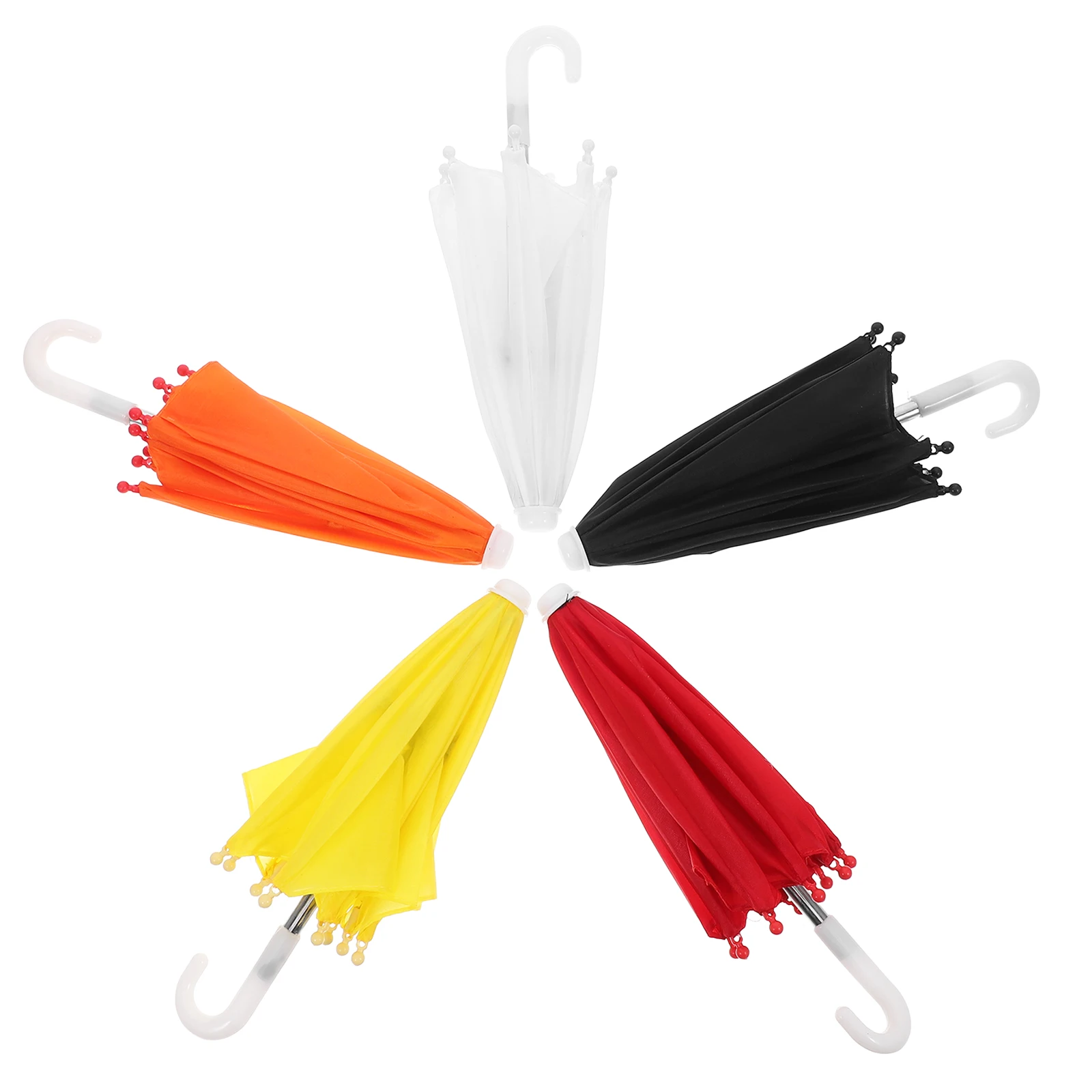 5pcs Mini Decorative Umbrella Small Parasol Dollhouse Kids Toys Photo Props Craft Supplies Lightweight Polyester Easy Open Close
5pcs Mini Decorative Umbrella Small Parasol Dollhouse Kids Toys Photo Props Craft Supplies Lightweight Polyester Easy Open Close