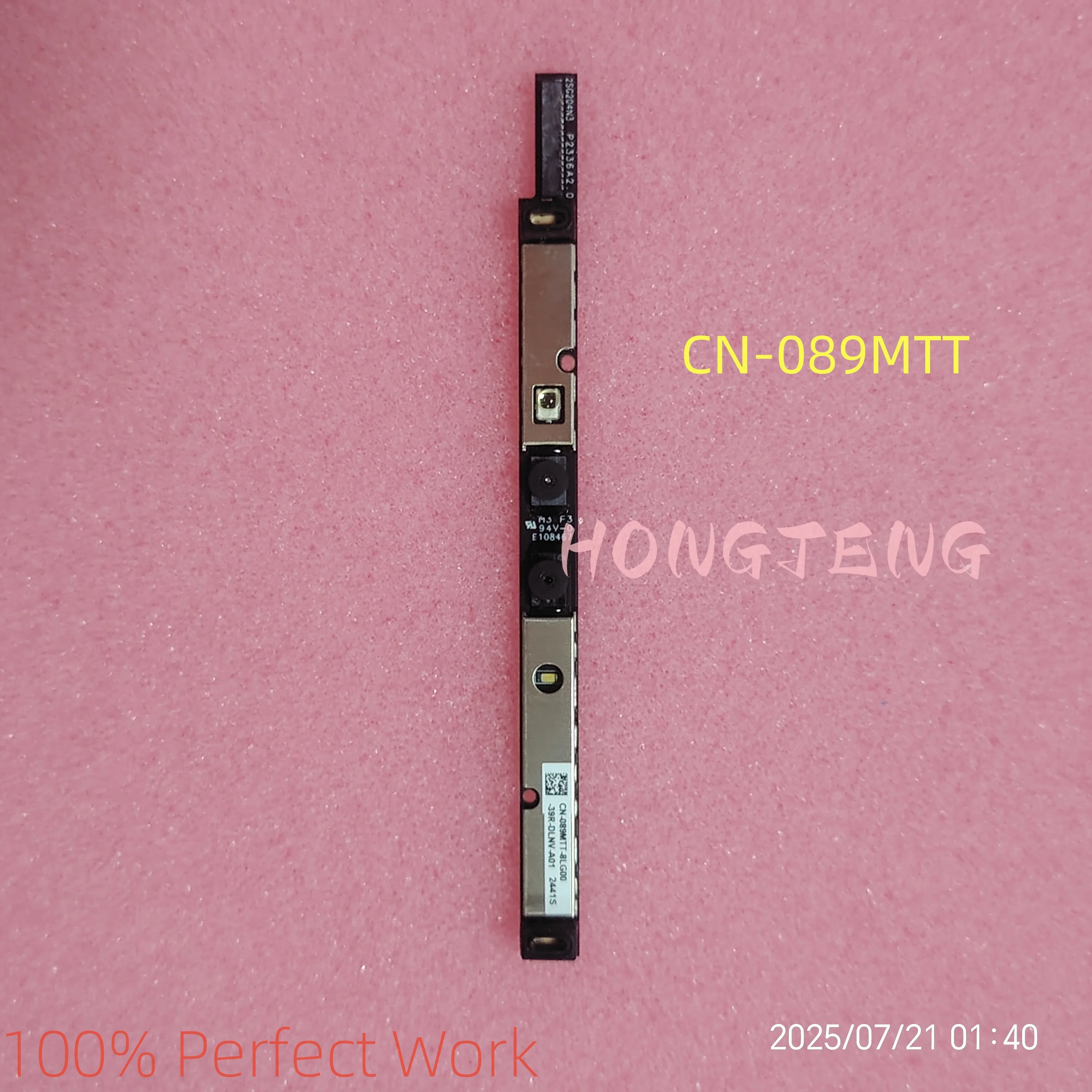 Оригинальная встроенная плата для ноутбука Dell Latitude 7420 5340 5540 5440 3540 3440 3340 2 в 1 с двойной RGB ИК-камерой 089MTT 89MTT
Оригинальная встроенная плата для ноутбука Dell Latitude 7420 5340 5540 5440 3540 3440 3340 2 в 1 с двойной RGB ИК-камерой 089MTT 89MTT