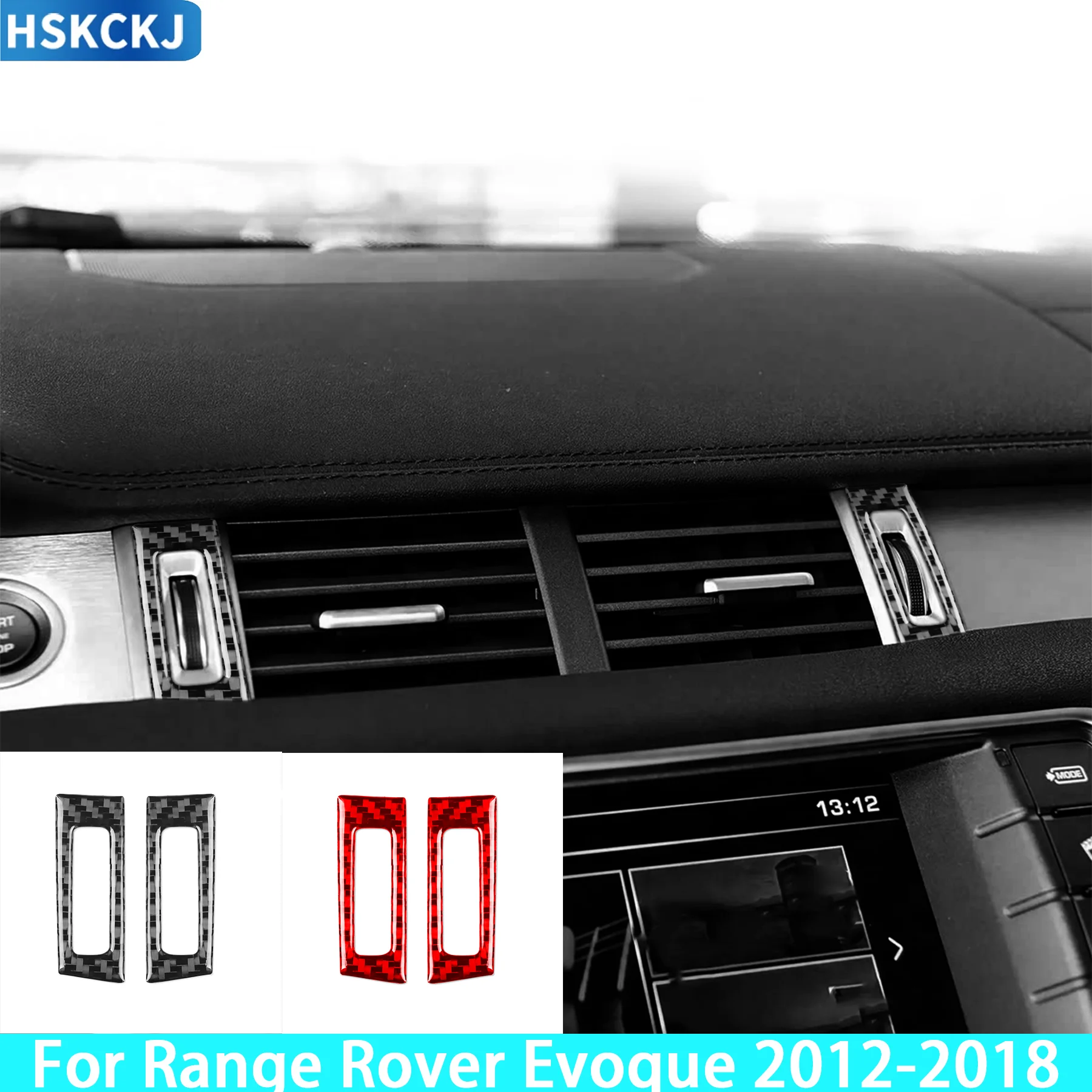 For Range Rover Evoque 2012-2018 Carbon Fiber Car Central Control Adjustment Air Outlet Panel Decor Interior Accessories Sticker
For Range Rover Evoque 2012-2018 Carbon Fiber Car Central Control Adjustment Air Outlet Panel Decor Interior Accessories Sticker