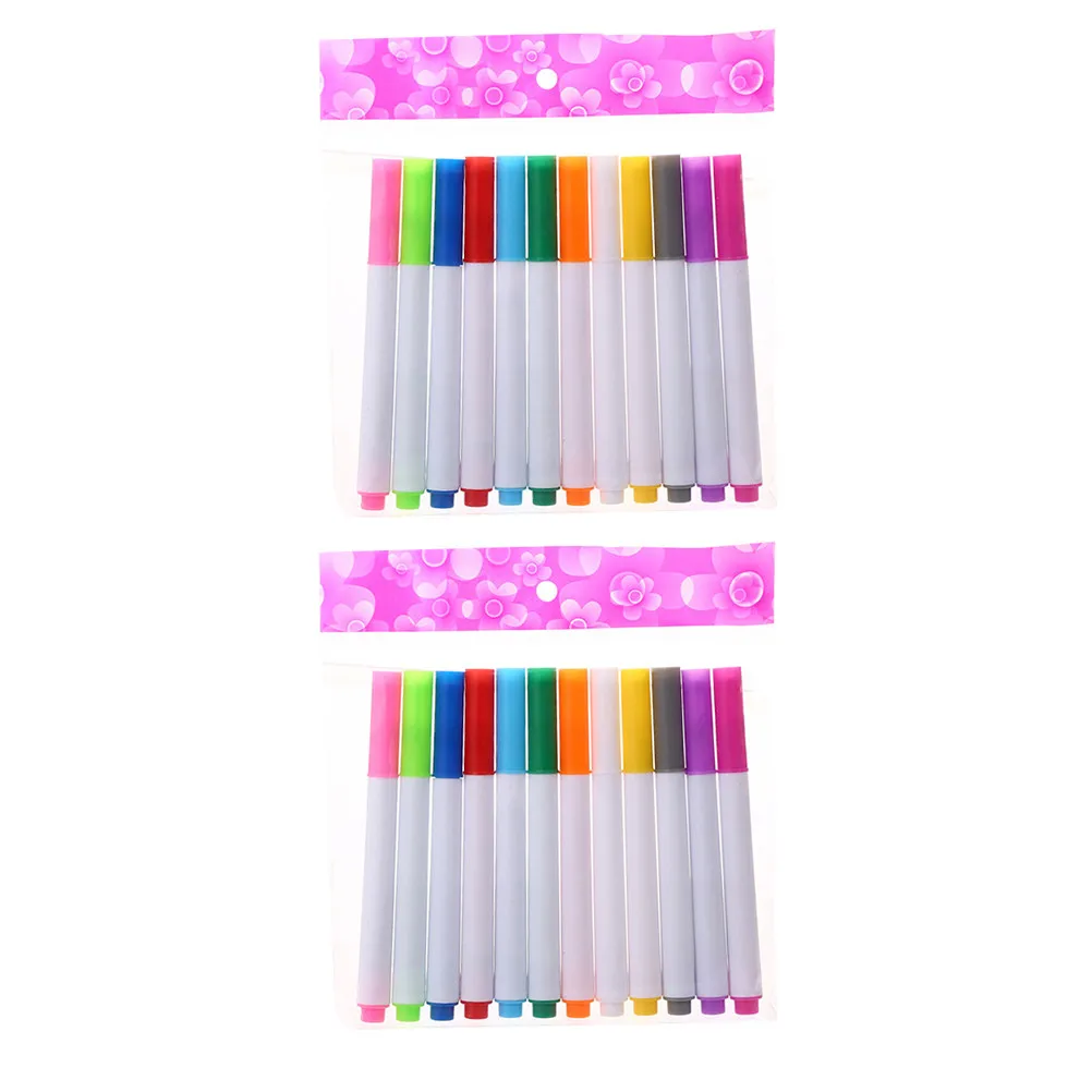 24Pcs Fast Dry Fluorescence Blackboard Pens Lightweight Portable Erasable Markers for Glass Paper Office Drawing Supplies
24Pcs Fast Dry Fluorescence Blackboard Pens Lightweight Portable Erasable Markers for Glass Paper Office Drawing Supplies