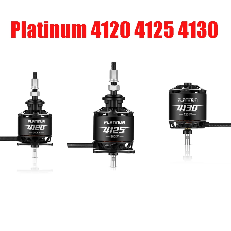 Hobbywing Platinum 4120 4125 4130 41 Series fixed wing Brushless Motor High efficiency / strong performance For Rc Model Parts
Hobbywing Platinum 4120 4125 4130 41 Series fixed wing Brushless Motor High efficiency / strong performance For Rc Model Parts