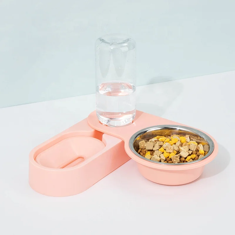 Small and Medium Dog Food Bowl Cat Bowl Pet Supplies Stainless Steel Automatic Double Bowl
Small and Medium Dog Food Bowl Cat Bowl Pet Supplies Stainless Steel Automatic Double Bowl