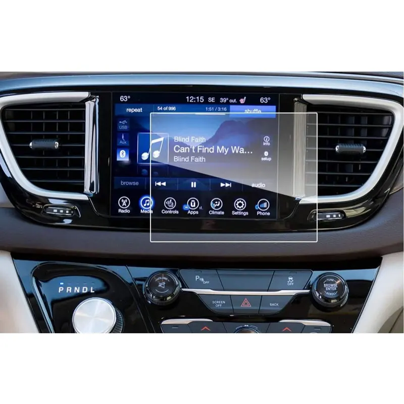 For Chrysler Pacifica 8.4 Inch Infotainment System Glass Screen Protector Navigation ProtectionTempered Glass 2017--2020
For Chrysler Pacifica 8.4 Inch Infotainment System Glass Screen Protector Navigation ProtectionTempered Glass 2017--2020
