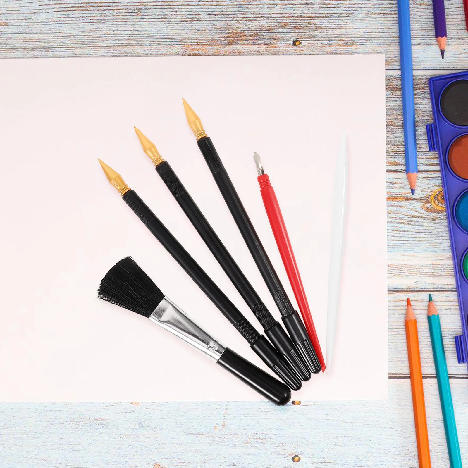 1 set Scratching Drawing Tools Set Kids DIY Painting Tools Carving Tool Scratch Pens Stylus Stick Art Set Gifts
1 set Scratching Drawing Tools Set Kids DIY Painting Tools Carving Tool Scratch Pens Stylus Stick Art Set Gifts