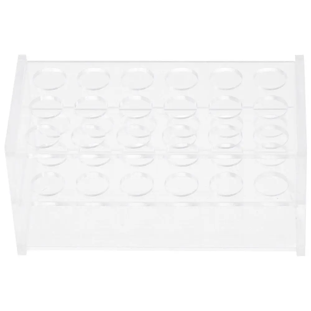 Стойка-держатель для пробирок, Настольный акриловый держатель для лабораторных трубок 18-Well 17 мм диаметром 10 мл, 15 мл
Стойка-держатель для пробирок, Настольный акриловый держатель для лабораторных трубок 18-Well 17 мм диаметром 10 мл, 15 мл