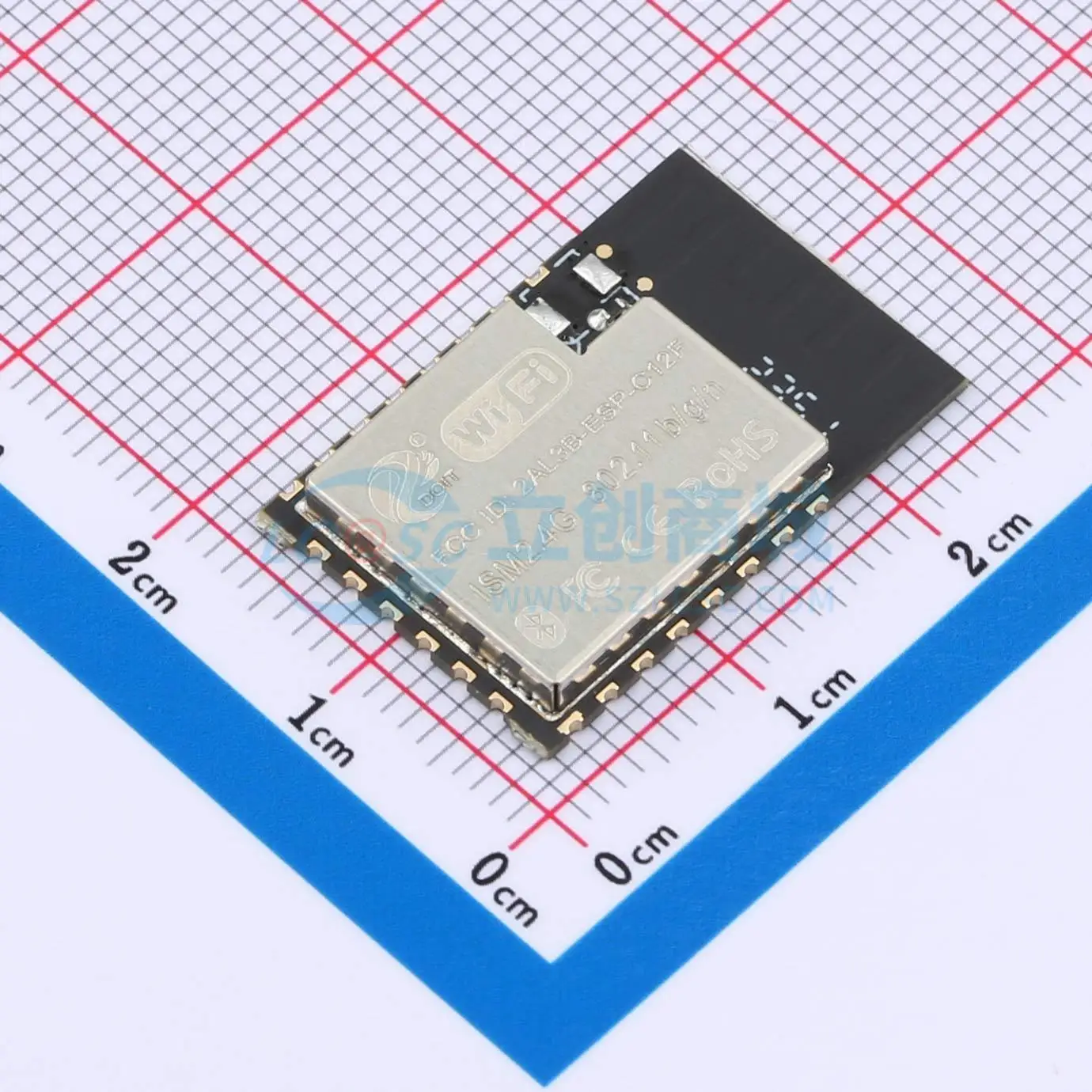 6pcs ESPC3-12-N4 SMD 24x16mm ESP32-C3 I2C SPI PWM ADC UART WiFi Wireless IoT Smart Home Module
6pcs ESPC3-12-N4 SMD 24x16mm ESP32-C3 I2C SPI PWM ADC UART WiFi Wireless IoT Smart Home Module