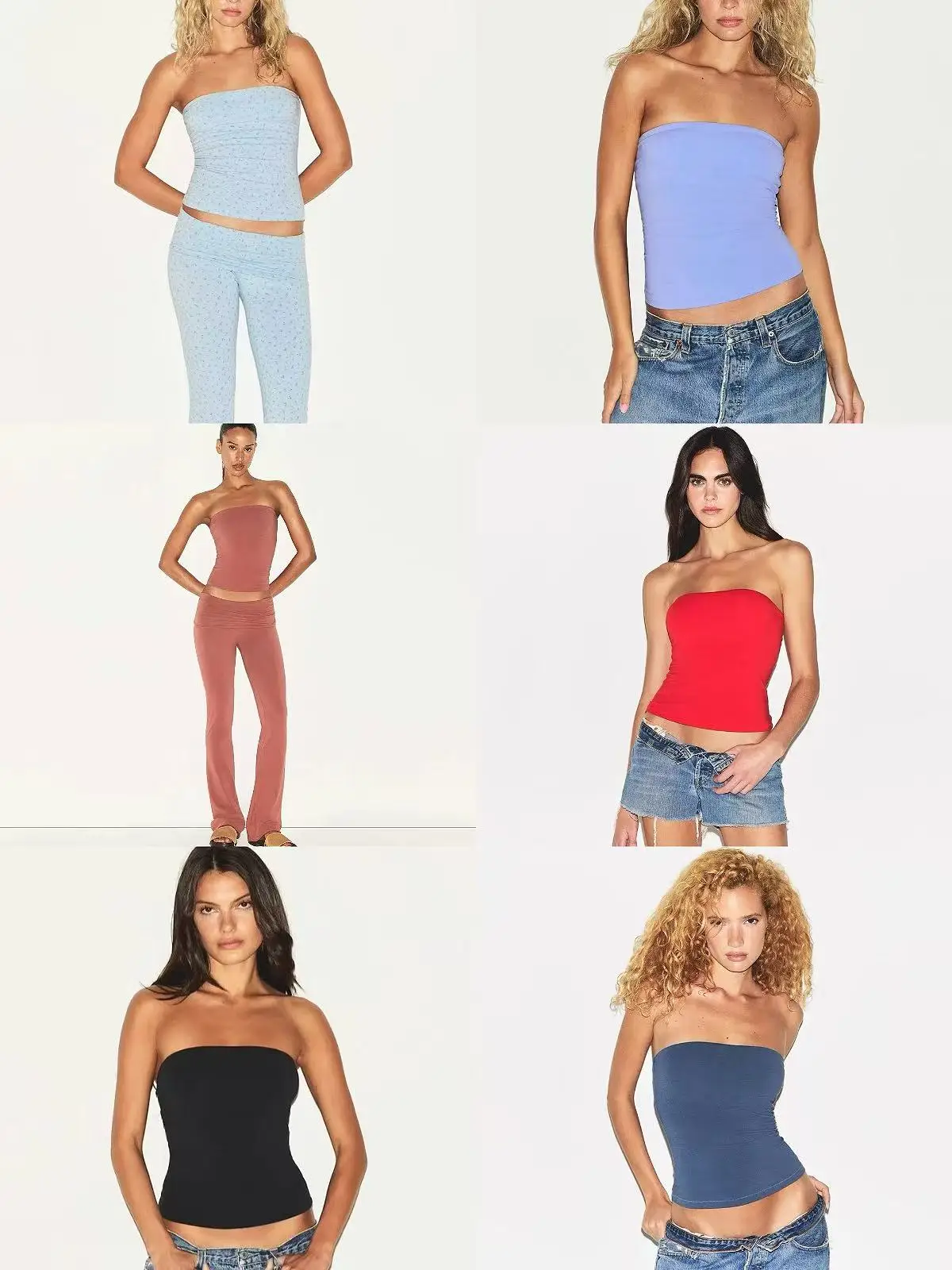 Summer New High Elastic Slim Fit Women's ort Svel Bustier Top Inner Wear Sexy Bal Faionable Casual Wear
Summer New High Elastic Slim Fit Women's ort Svel Bustier Top Inner Wear Sexy Bal Faionable Casual Wear