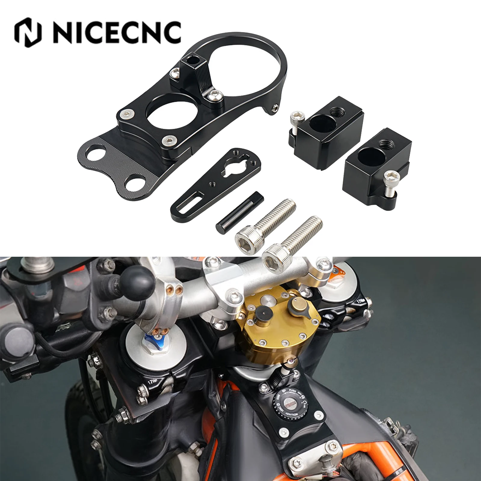 For KTM 690 Enduro /R 2012-2018 2017 2016 Motorcycle Steering Damper Mounting Kit Bracket 690 Enduro R 690 R 2012-2018 2013 2014
For KTM 690 Enduro /R 2012-2018 2017 2016 Motorcycle Steering Damper Mounting Kit Bracket 690 Enduro R 690 R 2012-2018 2013 2014