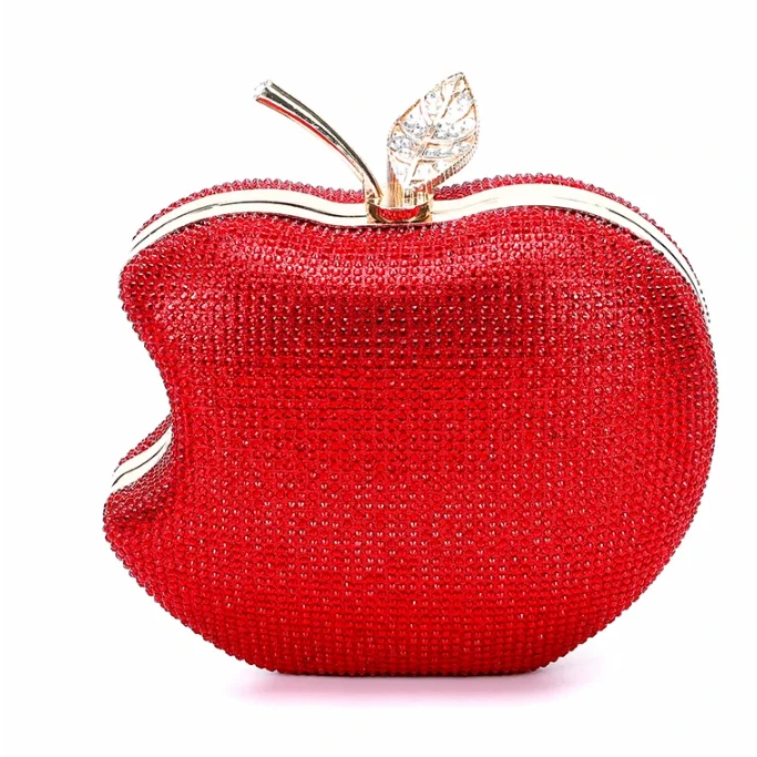 Apple Shape Party Crystal Evening Mini Bags Red/Blue/Gold/Silver/Grey Rhinestones Day Clutches For Wedding Clutch Purse Ladies
Apple Shape Party Crystal Evening Mini Bags Red/Blue/Gold/Silver/Grey Rhinestones Day Clutches For Wedding Clutch Purse Ladies