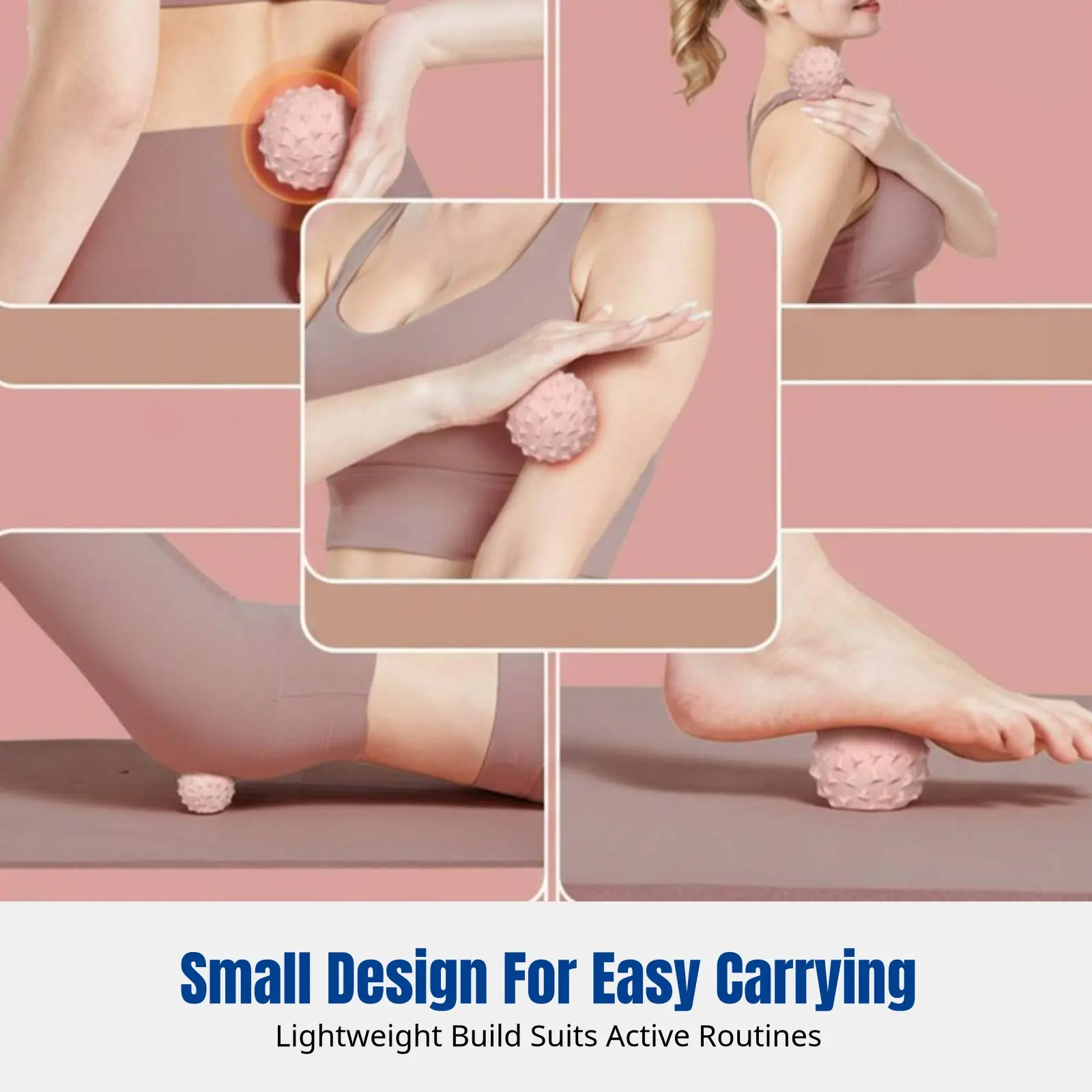 TPE firm neck and shoulder massage ball, silicone exercise ball, foot fascia ball, deep tissue massage, portable, multi-color
TPE firm neck and shoulder massage ball, silicone exercise ball, foot fascia ball, deep tissue massage, portable, multi-color