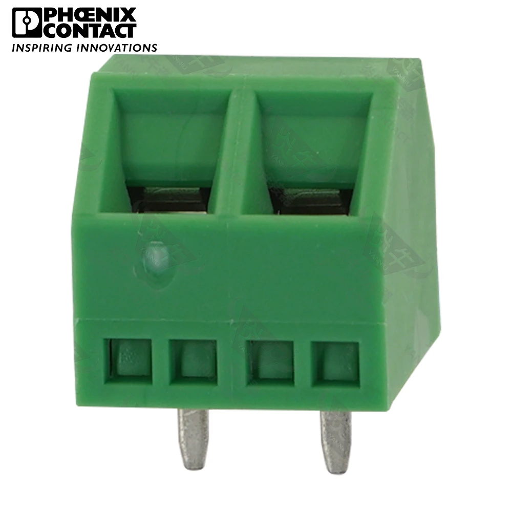 1Pcs 5.0mm Original Genuine Phoenix Contact Connector PCB Screw Terminal Block 2 Pin SMKDSN 1.5 5.0 1869062 17.5A 400V
1Pcs 5.0mm Original Genuine Phoenix Contact Connector PCB Screw Terminal Block 2 Pin SMKDSN 1.5 5.0 1869062 17.5A 400V