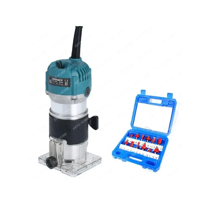 DIY Woodworking Electric Trimmer 800W EU Plug 6.35mm Wood Milling Engraving Slotting Trimming Machine Hand Carving Router
DIY Woodworking Electric Trimmer 800W EU Plug 6.35mm Wood Milling Engraving Slotting Trimming Machine Hand Carving Router
