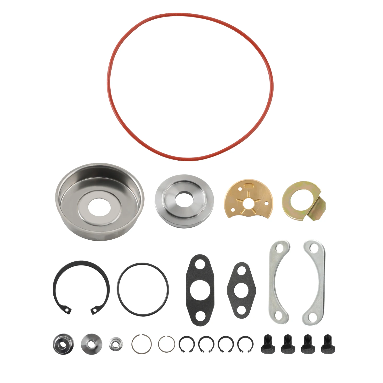 Turbo Rebuild Kit for Dodge Cummins 5.9L – Fit HX35/HX35W/HX40, Heavy Duty Seal & Bearing Set, OEM Replacement
Turbo Rebuild Kit for Dodge Cummins 5.9L – Fit HX35/HX35W/HX40, Heavy Duty Seal & Bearing Set, OEM Replacement