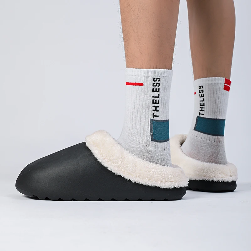 Зимние мужские тапочки, теплые флисовые тапочки, непромокаемая флисовая домашняя хлопковая обувь, пушистые тапочки, флисовые зимние тапочки для пар
Зимние мужские тапочки, теплые флисовые тапочки, непромокаемая флисовая домашняя хлопковая обувь, пушистые тапочки, флисовые зимние тапочки для пар