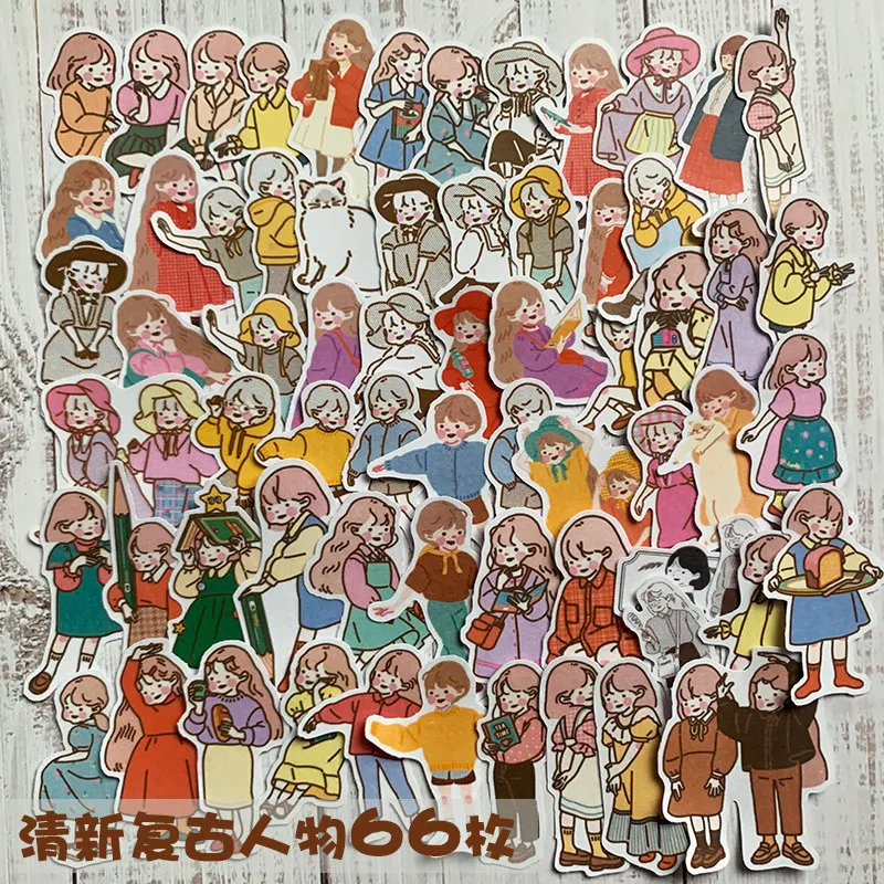Forest Style Cute Girl Fresh Vintage Pastoral Character Washi Stickers Decals for Journal Diary Album DIY Decoration
Forest Style Cute Girl Fresh Vintage Pastoral Character Washi Stickers Decals for Journal Diary Album DIY Decoration
