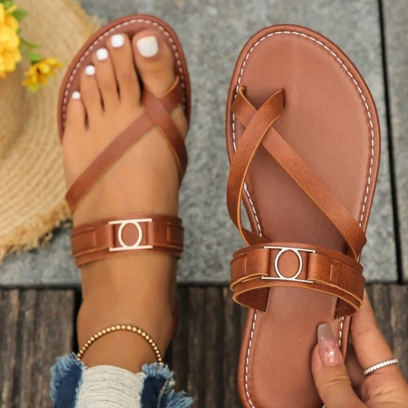 Women Minimalist Slippers 2025 New Fashion Flat Sandals Summer Outdoor Slippers Beach Vacation Leisure Woman Shoes Slides Women
Women Minimalist Slippers 2025 New Fashion Flat Sandals Summer Outdoor Slippers Beach Vacation Leisure Woman Shoes Slides Women