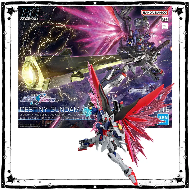In Stock Bandai Gundam Model Kit HG 1/144 Destiny Spec2 Zeus Silhouette Anime Action Figure Collection Assembly Model Toys Gifts
In Stock Bandai Gundam Model Kit HG 1/144 Destiny Spec2 Zeus Silhouette Anime Action Figure Collection Assembly Model Toys Gifts
