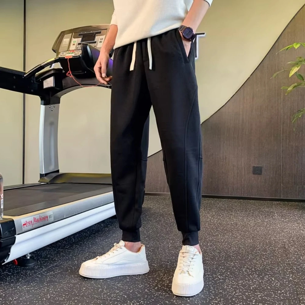 New Plus Size Men Sweatpants 3XL Sportswear Elastic Waist Casual Baggy Pants Black Grey Cotton Joggers Male Female Loose Trouser
New Plus Size Men Sweatpants 3XL Sportswear Elastic Waist Casual Baggy Pants Black Grey Cotton Joggers Male Female Loose Trouser
