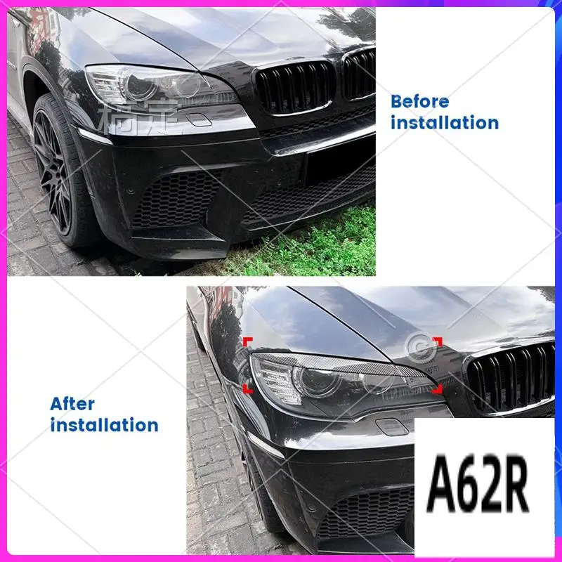 R2-Car Headlight Lamp Eyebrows Cover Trim For BMW X6 E71 2008-2014 Car Headlight Eyelids Lids
R2-Car Headlight Lamp Eyebrows Cover Trim For BMW X6 E71 2008-2014 Car Headlight Eyelids Lids