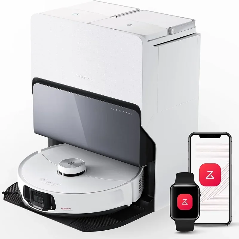 Лучший поставщик Roborock S8 MaxV Ultra Robot Vacuum & Sonic Mop, всасывание 10000 Па, глубокая уборка от углов к краю, самосохнущаяся швабра с горячим воздухом
Лучший поставщик Roborock S8 MaxV Ultra Robot Vacuum & Sonic Mop, всасывание 10000 Па, глубокая уборка от углов к краю, самосохнущаяся швабра с горячим воздухом