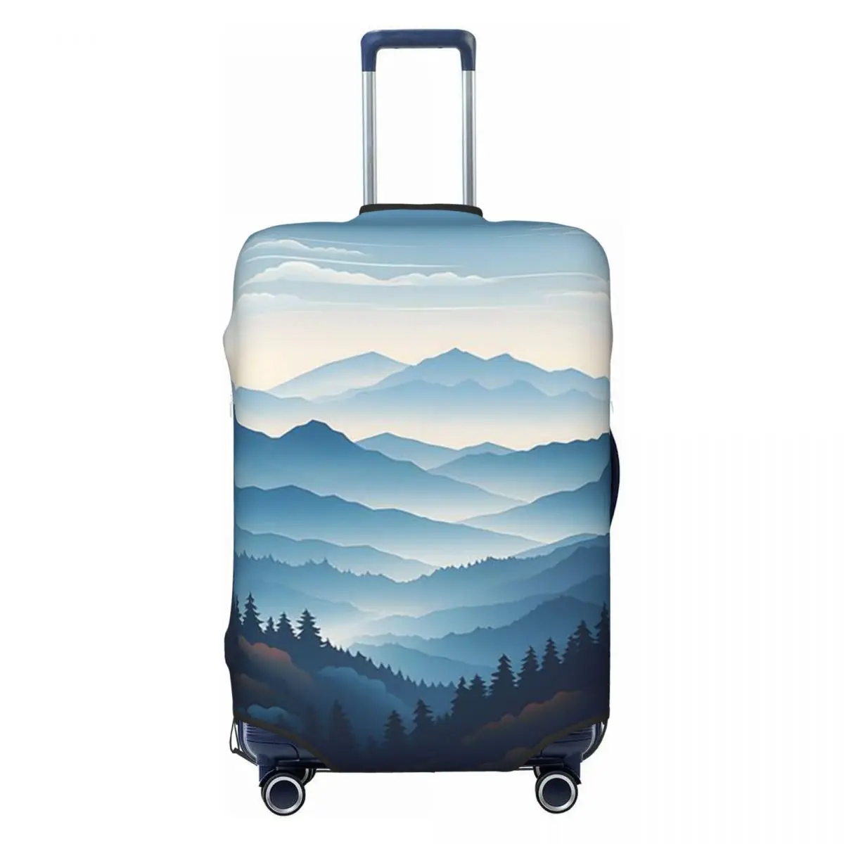 Custom Mountain Forest Natural Landscapes Travel Luggage Cover Washable Suitcase Cover Protector Fit 18-32 Inch
Custom Mountain Forest Natural Landscapes Travel Luggage Cover Washable Suitcase Cover Protector Fit 18-32 Inch