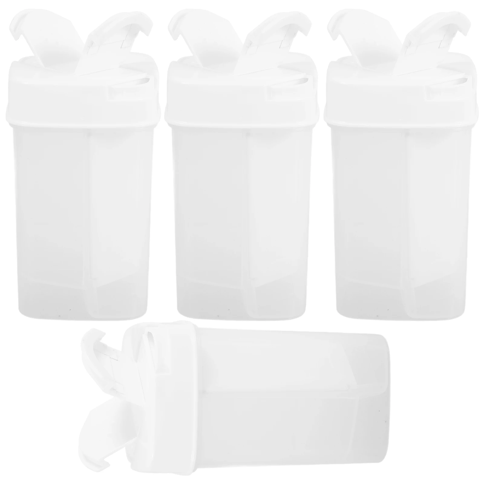 4pcs Transparent Seasoning Box Bottles with Double Lid Design for Kitchen Salt Sugar Spice Holder PP Material
4pcs Transparent Seasoning Box Bottles with Double Lid Design for Kitchen Salt Sugar Spice Holder PP Material