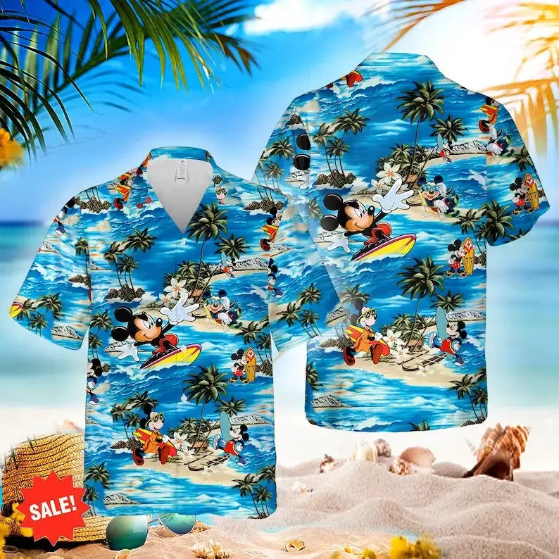 Mickey Mouse Beach Vacation Hawaiian Shirts Mens Women Button Up Short Sleeve Shirts Disney Hawaiian Shirts Casual Beach Shirts
Mickey Mouse Beach Vacation Hawaiian Shirts Mens Women Button Up Short Sleeve Shirts Disney Hawaiian Shirts Casual Beach Shirts